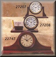 Elegant desk clocks
