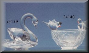 Swan and birdbath