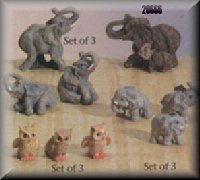 Mini Elephants and Owls